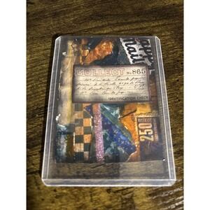 ACEO ORIGINAL  Signed Art Card Mixed Media Collage -Untitled 2025 In Hard Sleeve